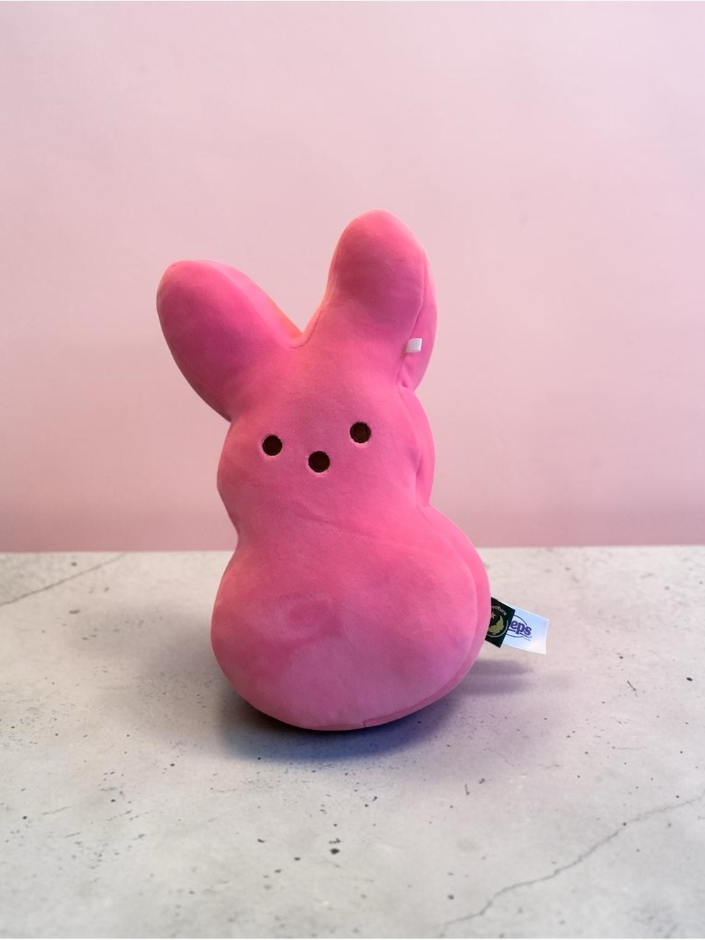 Animal Adventure 11” Plush Pink Peeps Bunny Stuffed Toy